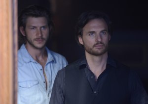 Greyston Holt as Clay Danvers and Greg Bryk as Jeremy Danvers
