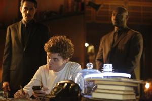 Zak Santiago as Agent Miller, Erik Knudsen as Sadler and Adrian Holmes as Agent Warren
