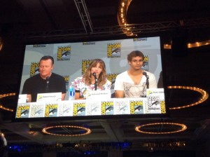 The Scorpion Panel: Robert Patrick, Katherine McPhee, Elyes Gabel 
