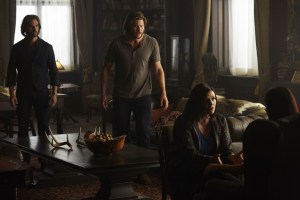 Greg Bryk as Jeremy Danvers, Greyston Holt as Clay Danvers, Tammy Isbell as Ruth Winterbourne and Tommie-Amber Pirie as Paige Winterbourne