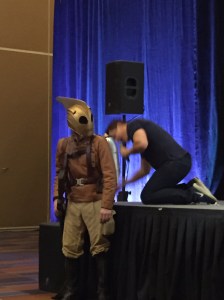 John Barrowman and the Rocketeer
