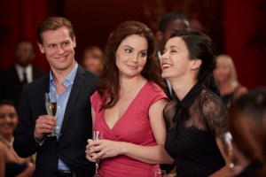 Max Bennett as Dr. Patrick Curtis and Erica Durance as Dr. Alex Reid and Julia Taylor Ross as Dr. Maggie Lin