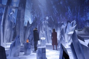 "Solitude" -- Kara travels to Superman's Fortress of Solitude in hopes of learning how to defeat Indigo, a dangerous being who can transport via the Internet and who has a connection to Kara's past, on SUPERGIRL, Monday, Feb. 29 (8:00-9:00 PM, ET/PT) on the CBS Television Network. Pictured left to right: Mehcad Brooks and Melissa Benoist Photo: Darren Michaels/CBS ÃÂ©2016 CBS Broadcasting, Inc. All Rights Reserved