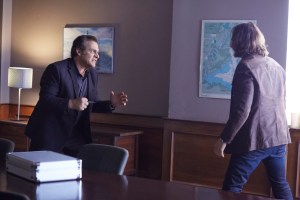 Daniel Kash as Roman and Greg Bryk as Jeremy Danvers