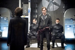 Arrow -- "Monument Point" -- Image AR421a_0007b2.jpg -- Pictured (L-R): Willa Holland as Thea Queen and Alexander Calvert as Lonnie Machin/Anarky  -- Photo: Dean Buscher/The CW -- ÃÂ© 2016 The CW Network, LLC. All Rights Reserved.